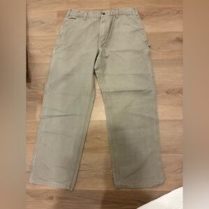 Carhartt Work Tan Pants
